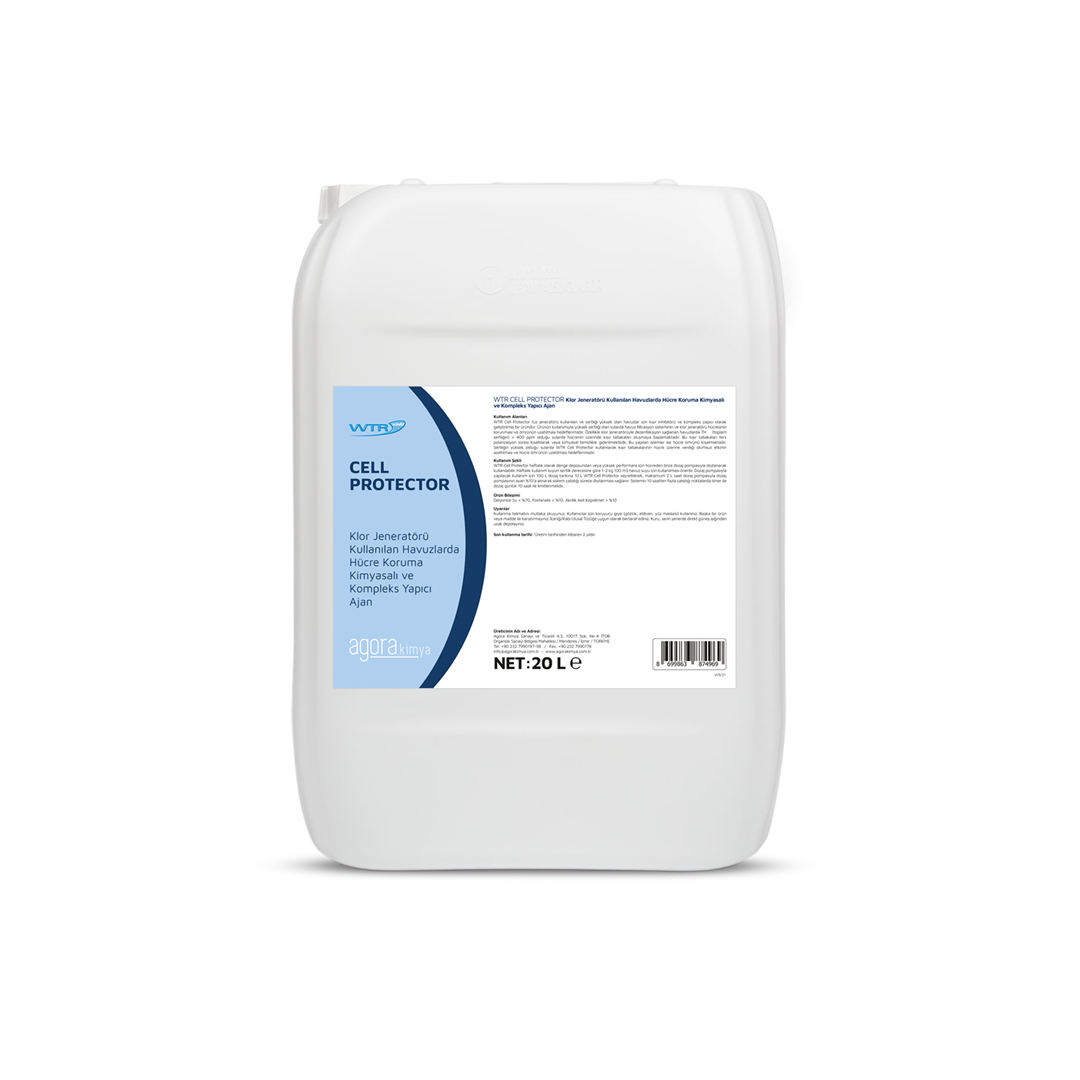 WTR CELL PROTECTOR - 20 L - Tuz Klor Jeneratörü Hücre Koruma Kimyasali
