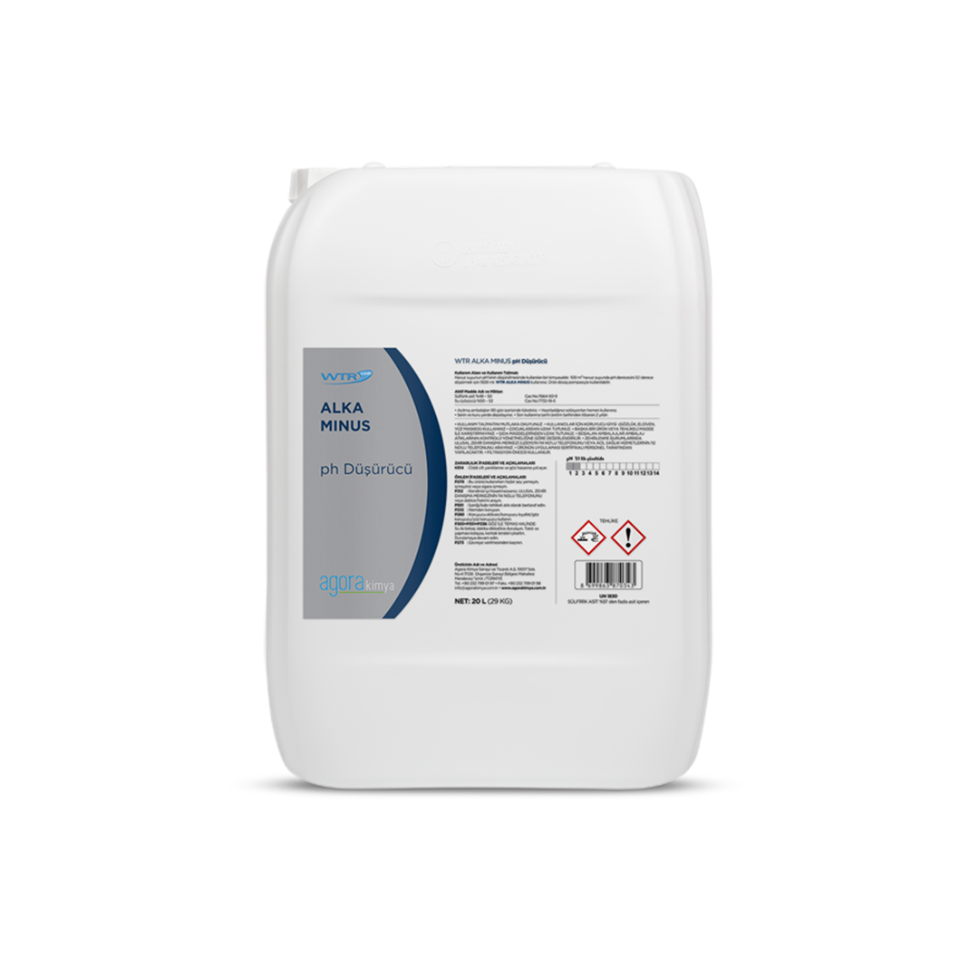 WTR ALKA MINUS 2OL- pH ve Alkanite Düşürücü
