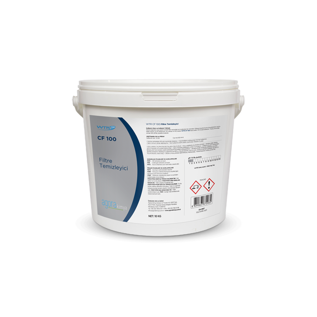 WTR CF 100 10 KG Filtre Temizleyici