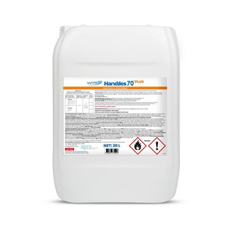 WTR Handdes 70 PLUS Alkol Bazlı El Hijyen Ürünü 20L