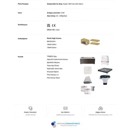 6 kişilik Jakuzi spa havuzu Tribeca mspa, gri renk, köpük masaj fonksiyonlu, modern tasarım