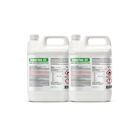 WTR Alesdes 40 Alkol Bazlı Yüzey Dezenfektanı 5L - 2'li Paket