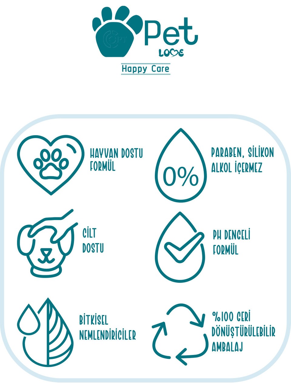 Pet Love Doğal Argan Yağlı Çilek Şampuan 500 ml