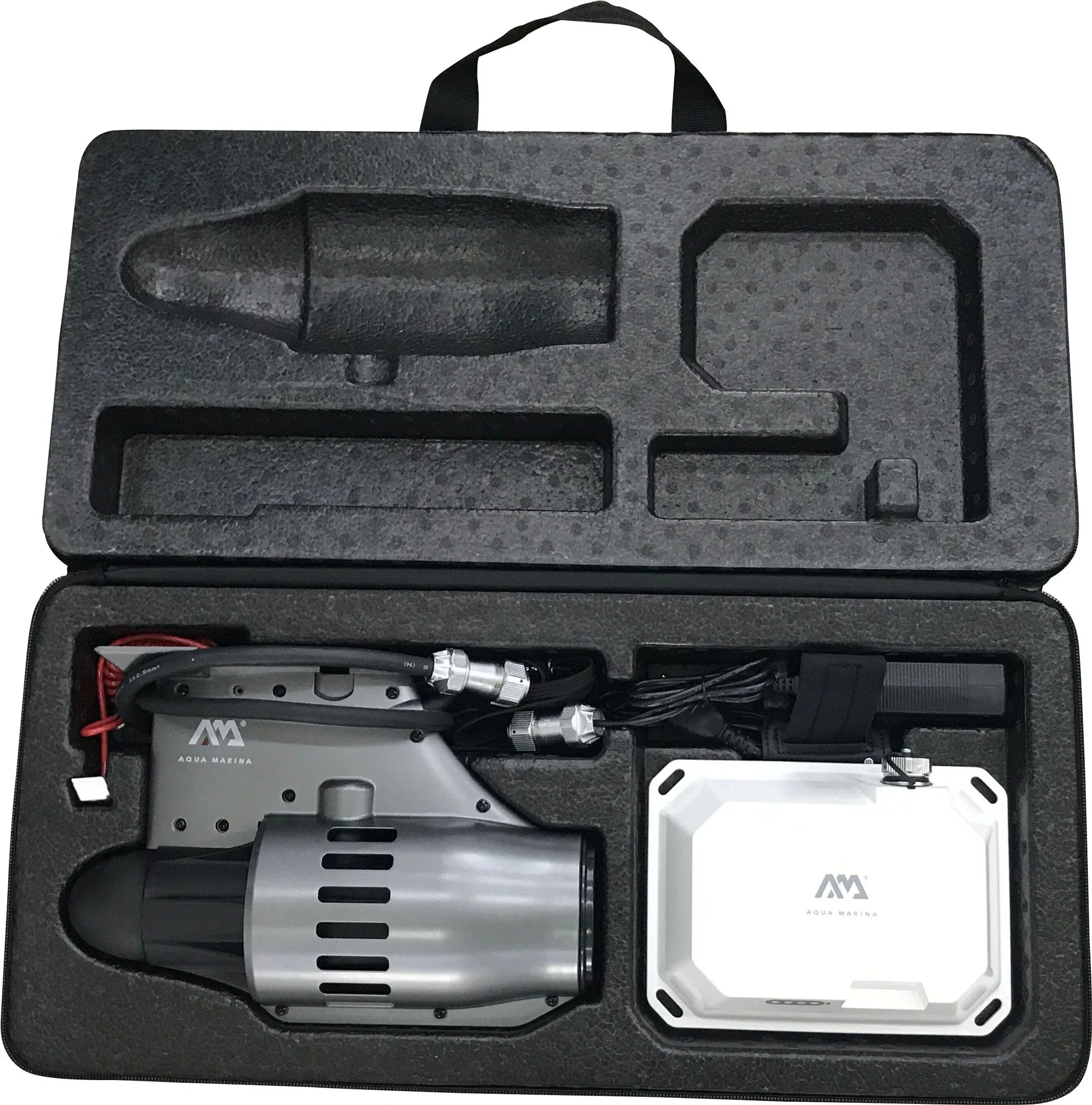 Aqua Marina marka Bluedrive S PF 240S dalış itici motoru taşıma çantasında