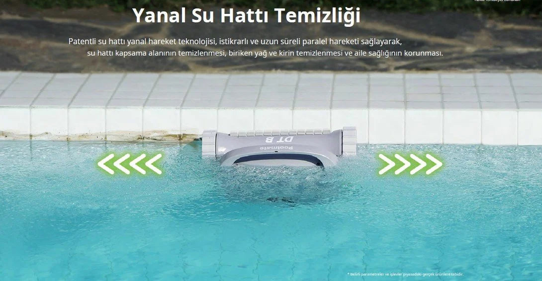 Poolmate DT B Kablosuz Havuz Temizleme Robotu