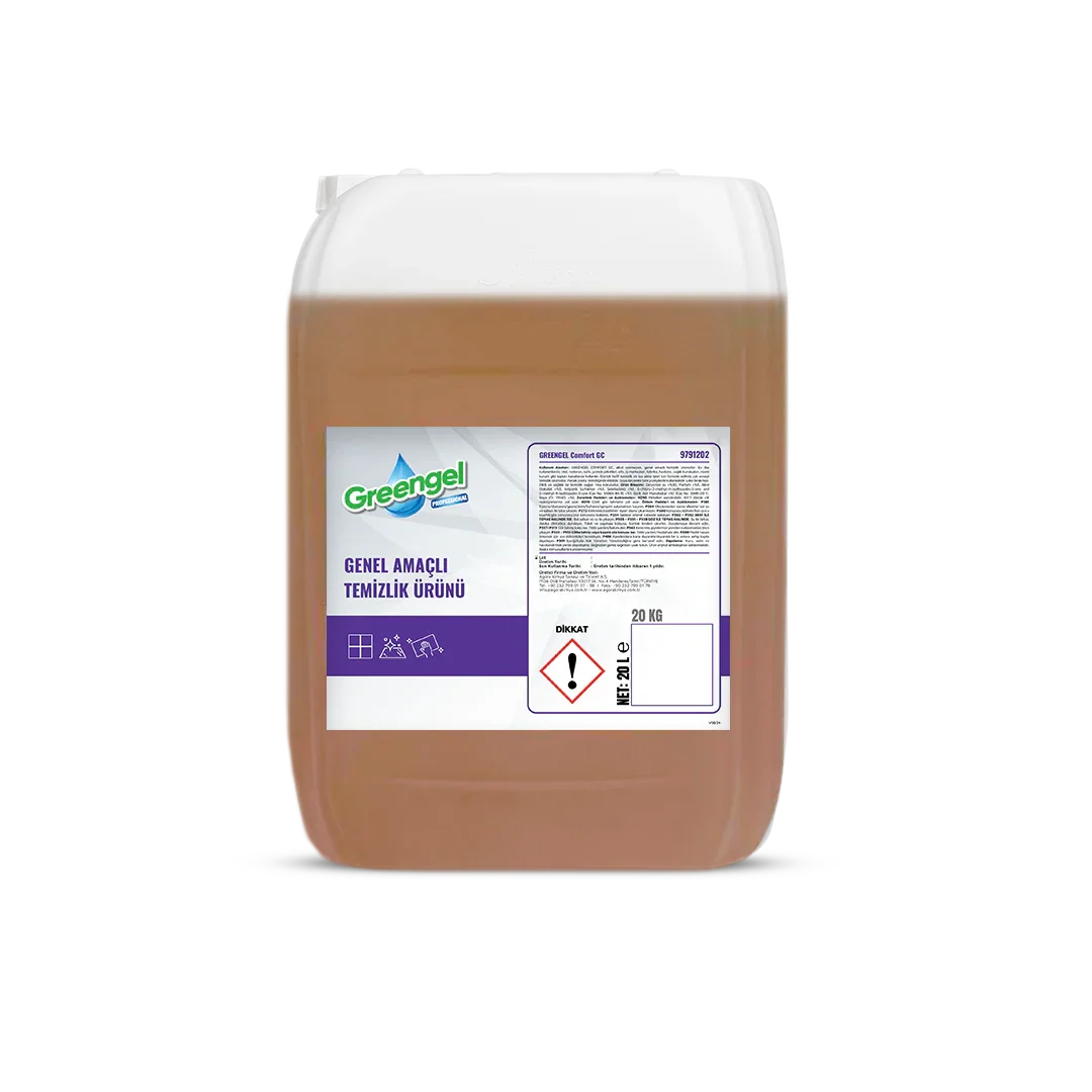 Greengel Comfort GC genel amaçlı temizlik ürünü büyük 20 litre plastik bidon