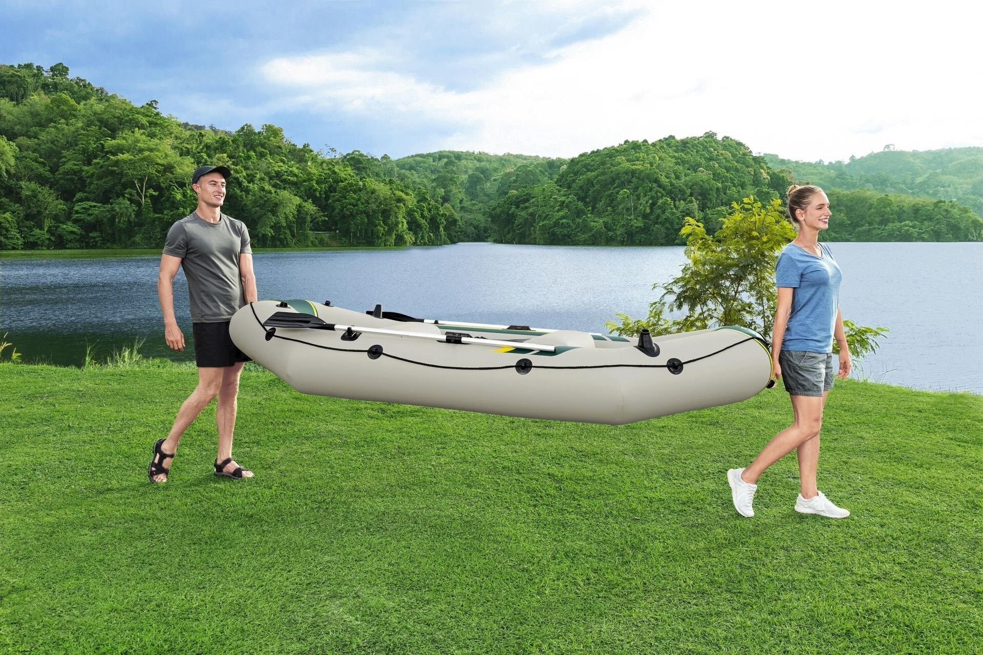 Hydro-Force™ 65160 Ranger Elite™ X3 Şişme Bot Seti 3,20 m