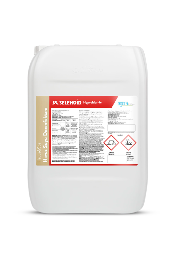 Selenoid Hypochloride 25 KG Sıvı Klor