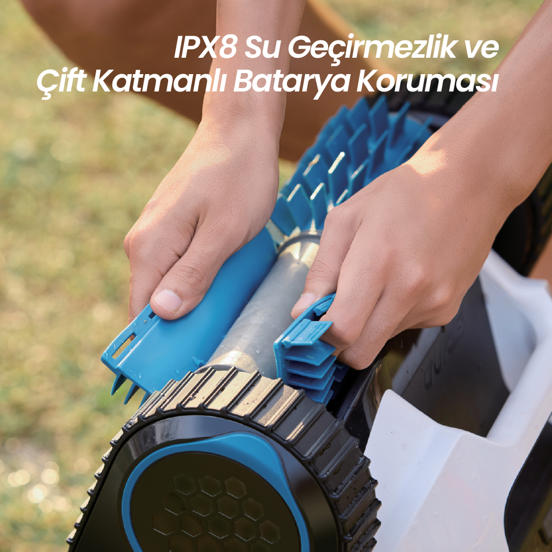 Spino E1 Kablosuz Robotik Havuz Temizleyici