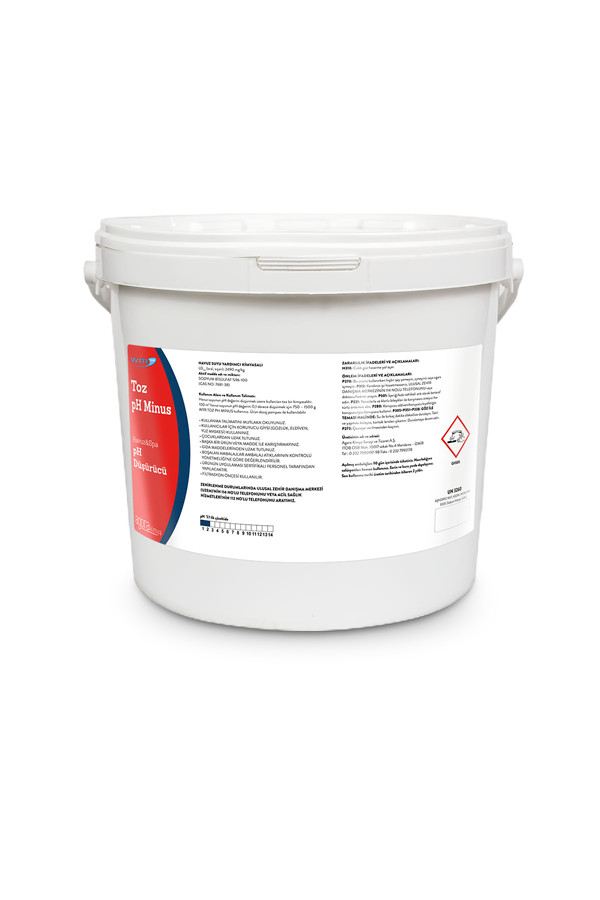 WTR TOZ PH MINUS 5 KG Havuz Suyu pH Düşürücü Toz