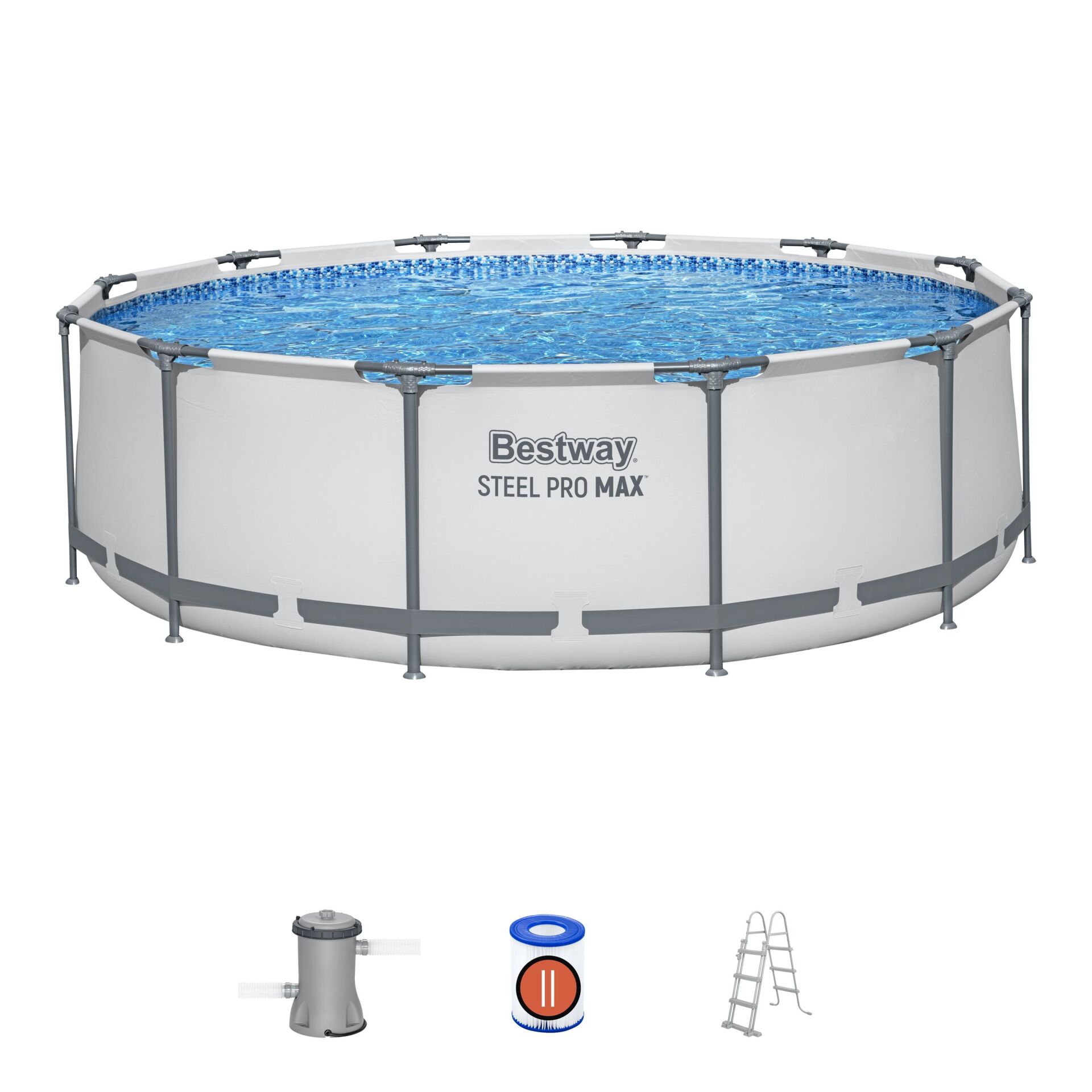 Bestway® 56418 Steel Pro MAX™ Yer Üstü Prefabrik Havuz Seti 3,66 m x 1,00 m