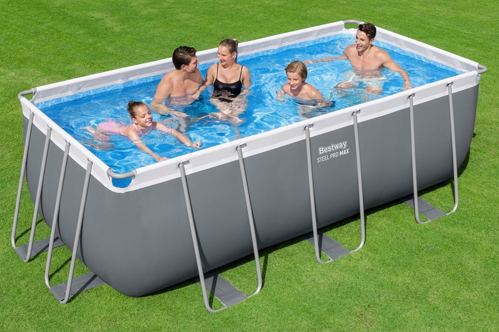 Bestway® 56457 Steel Pro MAX™ Above Ground Pool Set 4.12 m x 2.01 m x 1.22 m