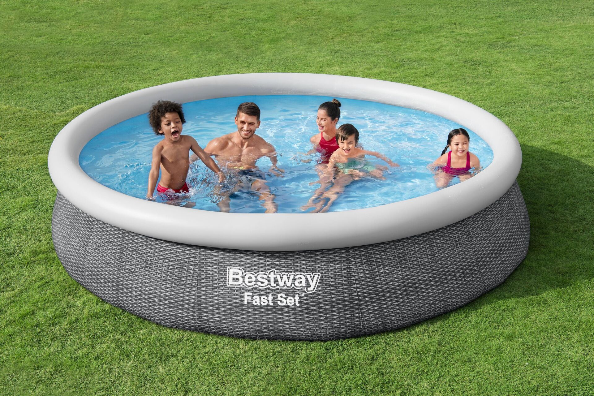 Bestway® 57445 Fast Set™ Çember Şişme Havuz Seti 3.66 m x 76 cm