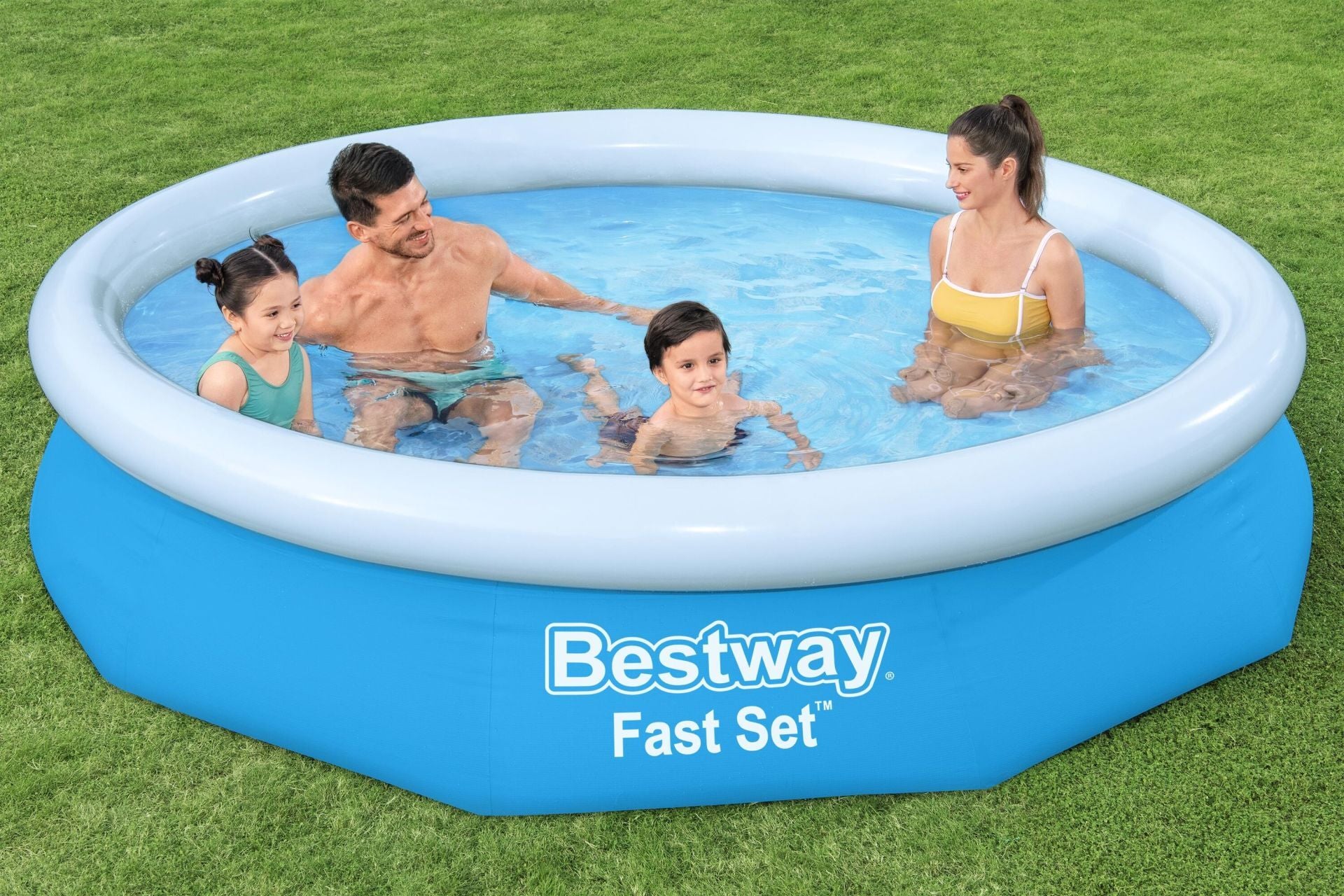 Bestway® 57458 Fast Set™ Çember Şişme Havuz Seti 3.05 m x 66 cm