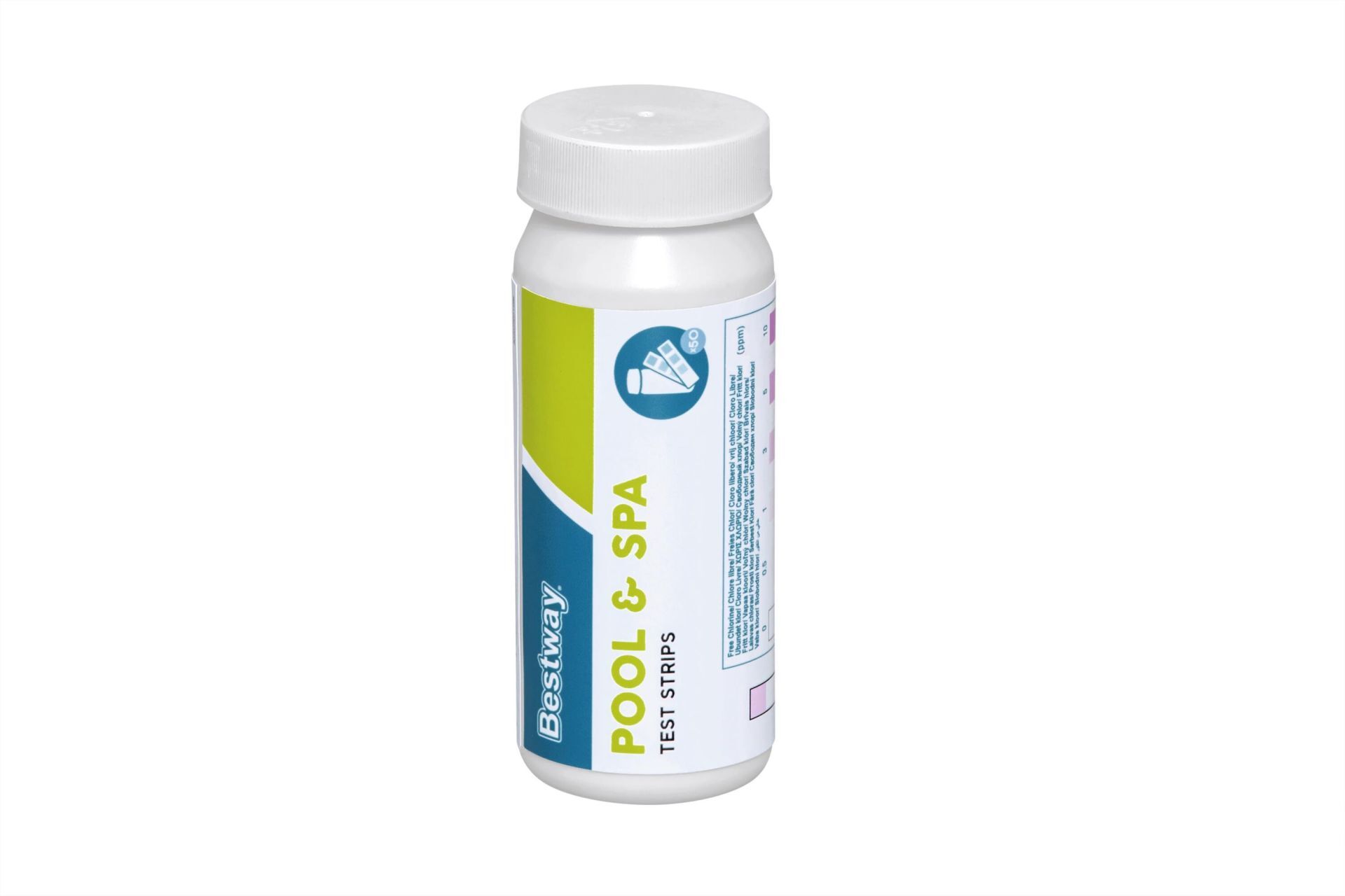 Bestway® 58142 Havuz & Spa 3 lü Kimyasal Test Şeridi 50 lik Paket