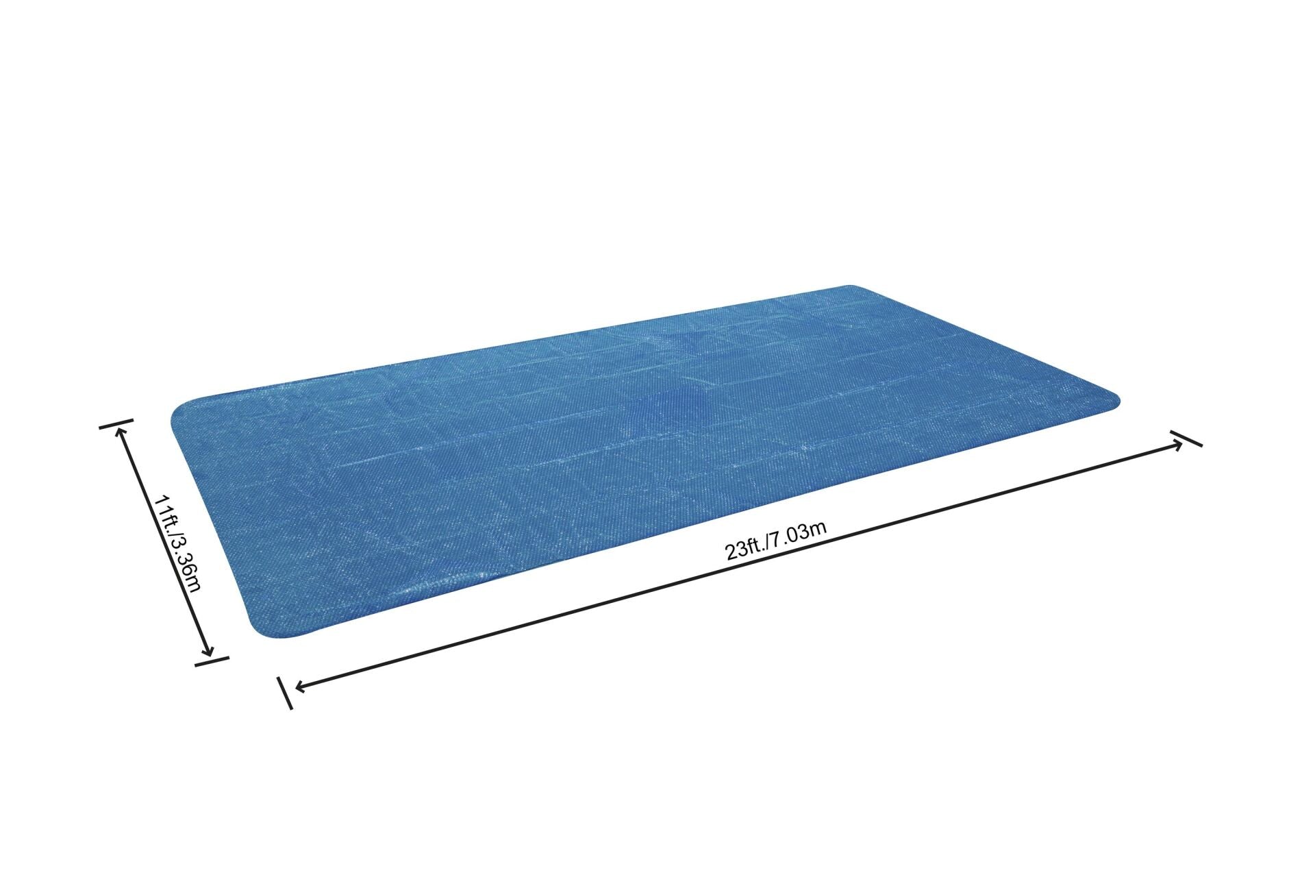 Bestway® 58228 Güneş Isıtmalı Dikdörtgen Havuz Örtüsü - 6,40 m x 7,32 m yerüstü havuzlar için