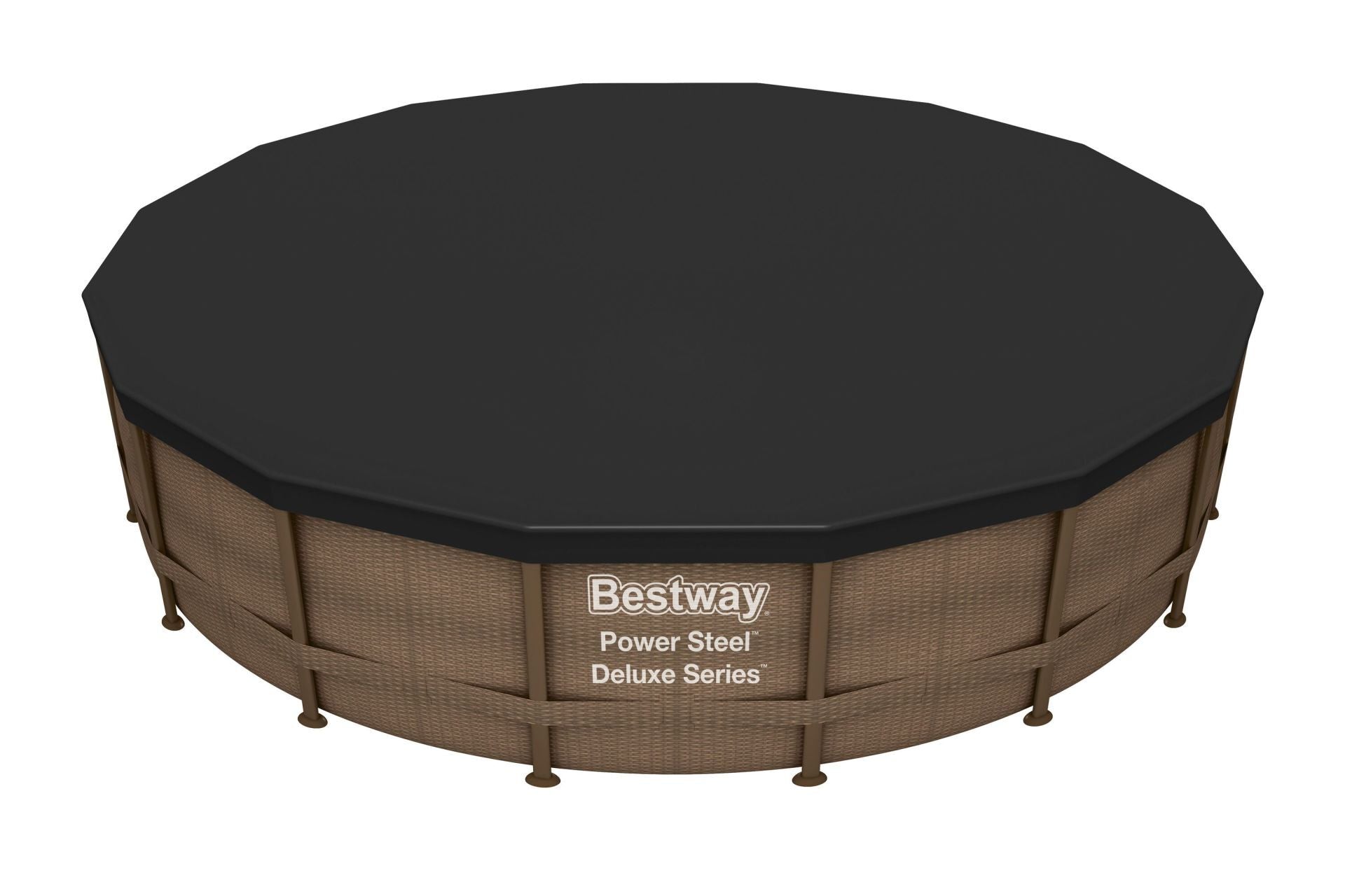 Bestway® 58249 Havuz Örtüsü - 4,57m ve 4,88 m çaplı yerüstü havuzlar için