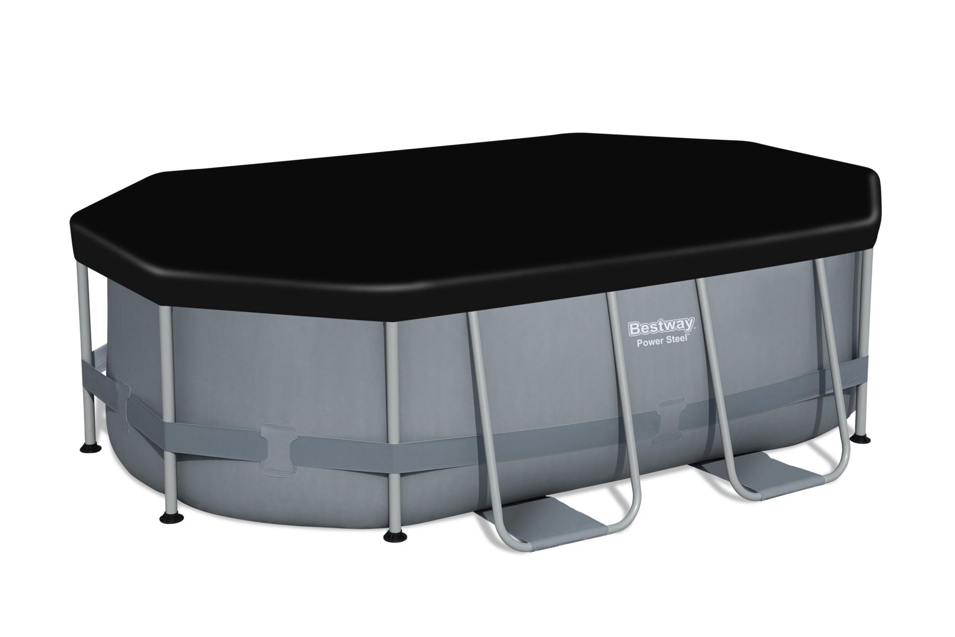 Bestway® 58424 Oval Havuz Örtüsü - 3,05 m x 2,00 m Yerüstü Havuzlar için