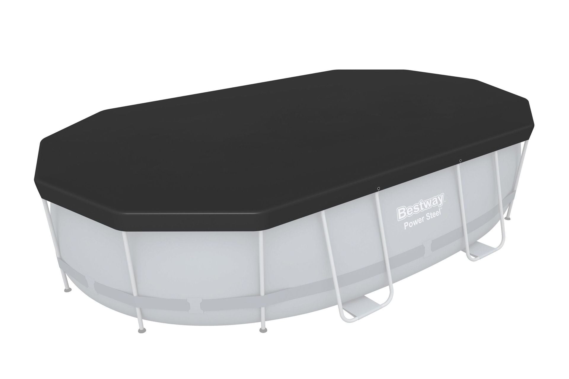 Bestway® 58425 Oval Havuz Örtüsü - 4,27 m x 2,50 m Yerüstü Havuzlar için