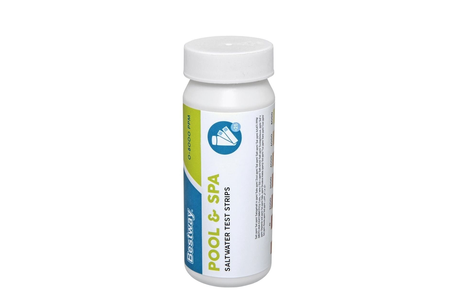 Bestway® 58767 Havuz & Spa Tuzlu Su Test Şeridi 25 li Paket