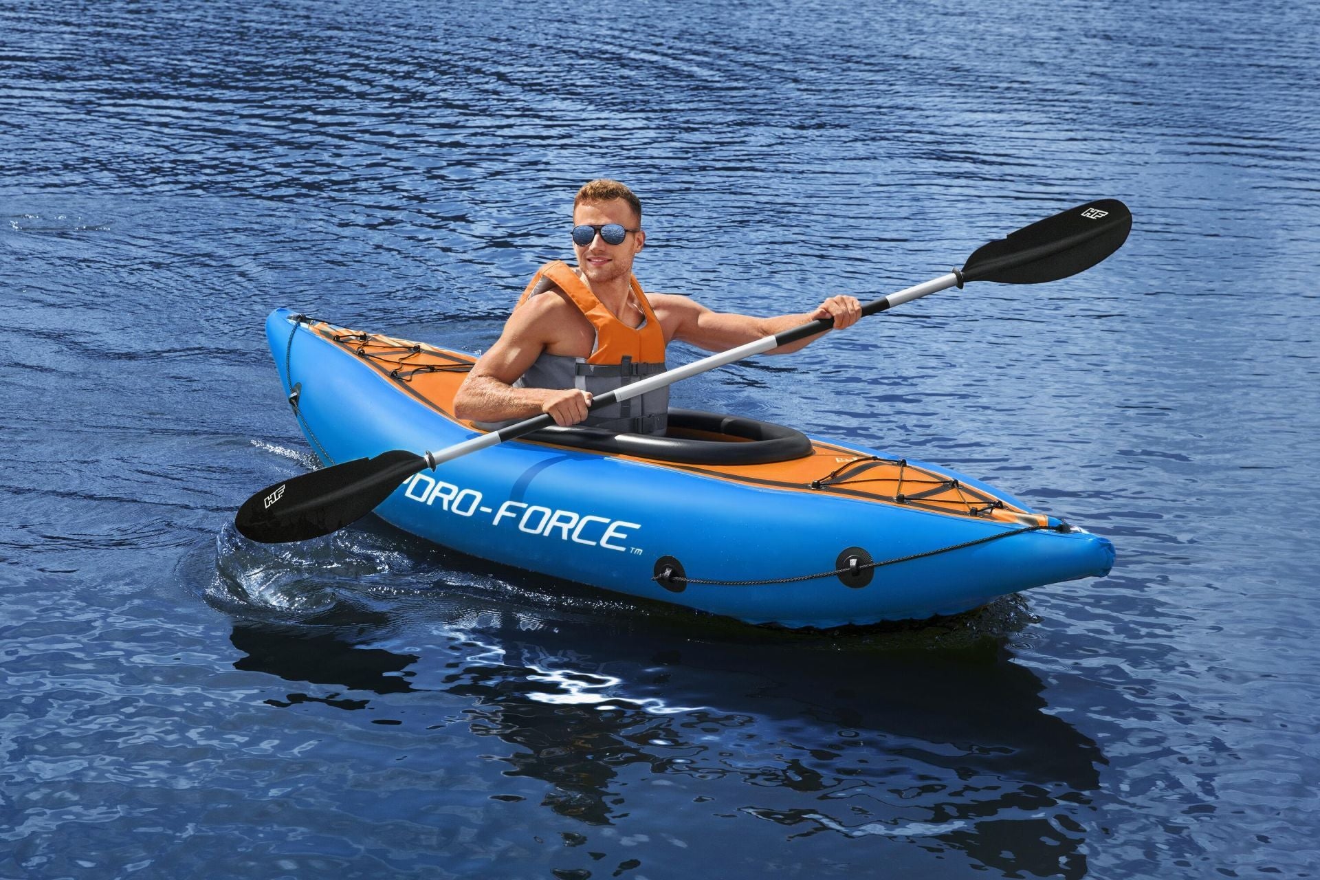 Hydro-Force™ 62174 Aluminyum Ayarlanabilir Kano Küreği 230 cm