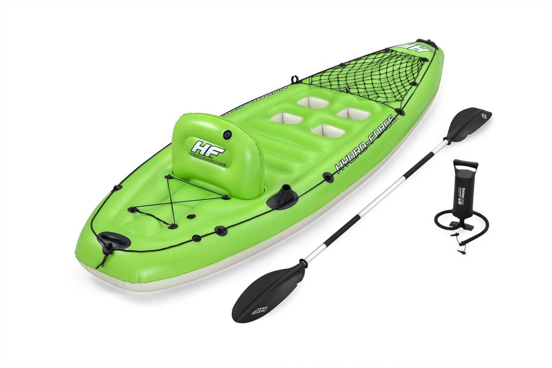 Hydro-Force™ 65097 Koracle™ X1  Balıkçı Şişme Kano Seti 2,85 m