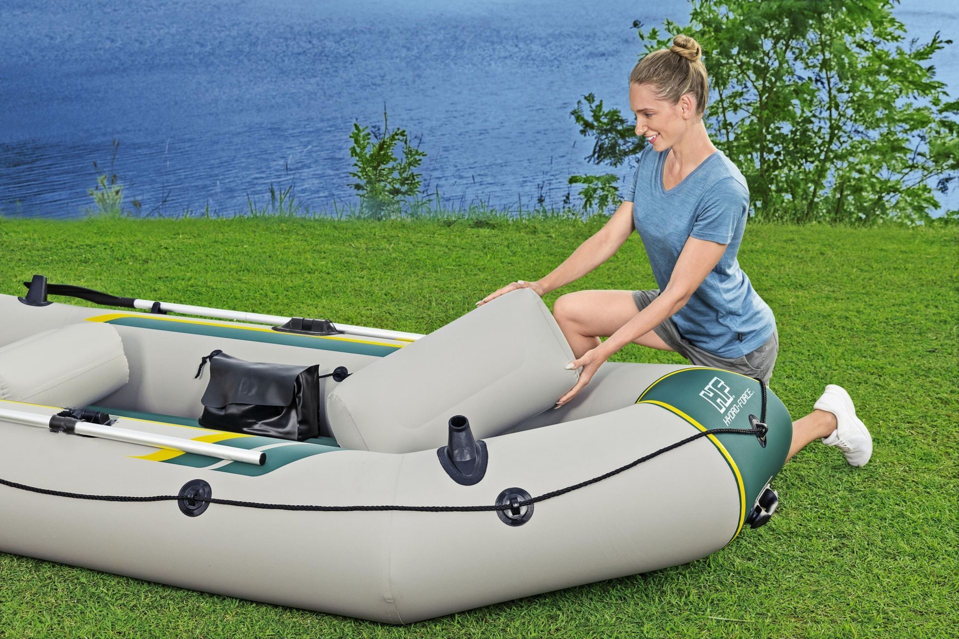 Hydro-Force™ 65160 Ranger Elite™ X3 Şişme Bot Seti 3,20 m