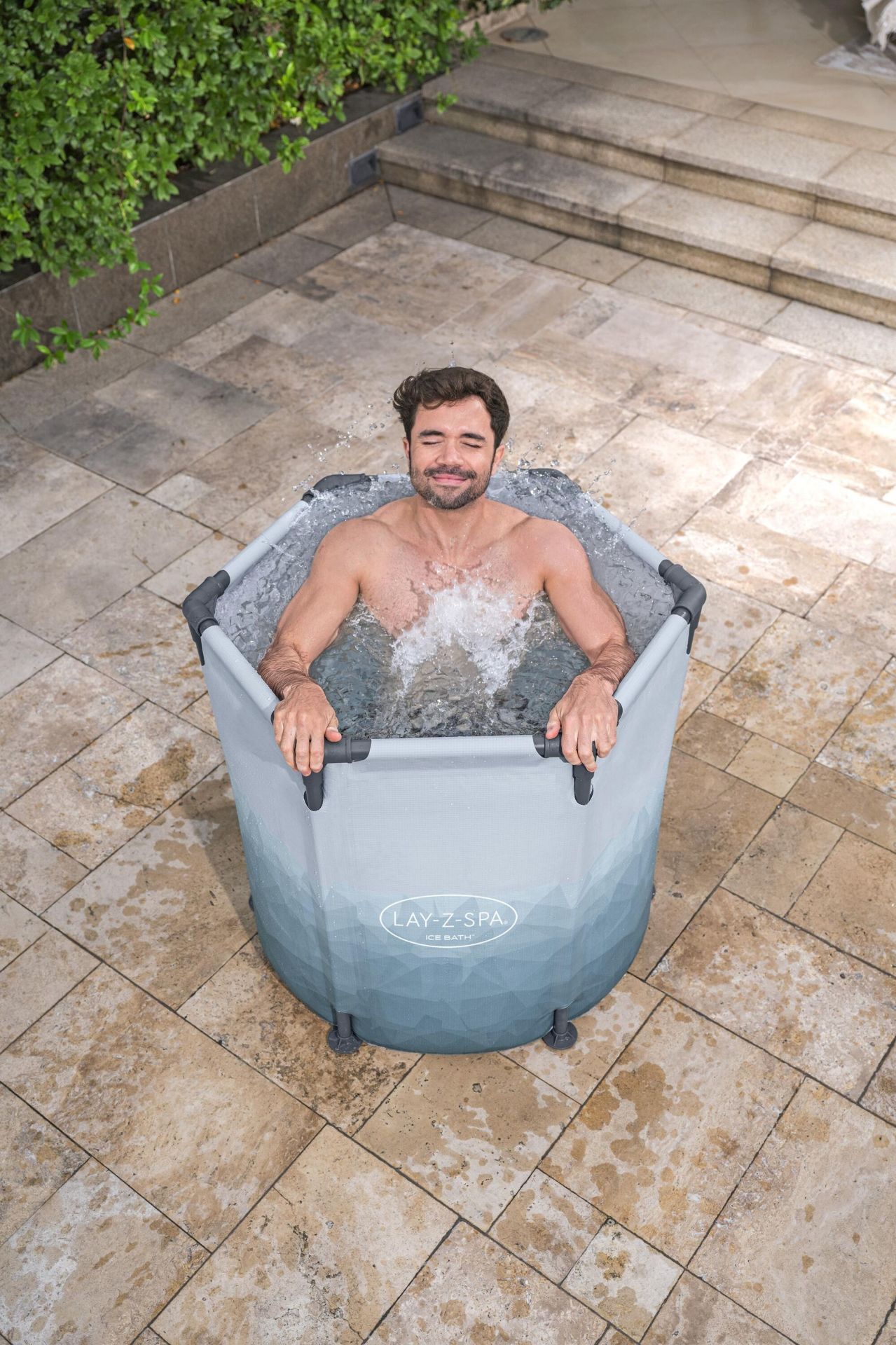 Lay-Z-Spa® Glacial Dip™ 6002K Soğuk Terapi Buz Banyosu Küveti, Tek Kişilik